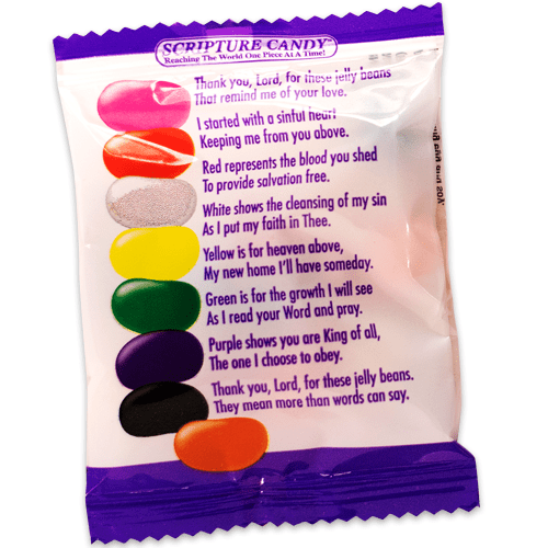 Jelly Bean Prayer Scripture Candy